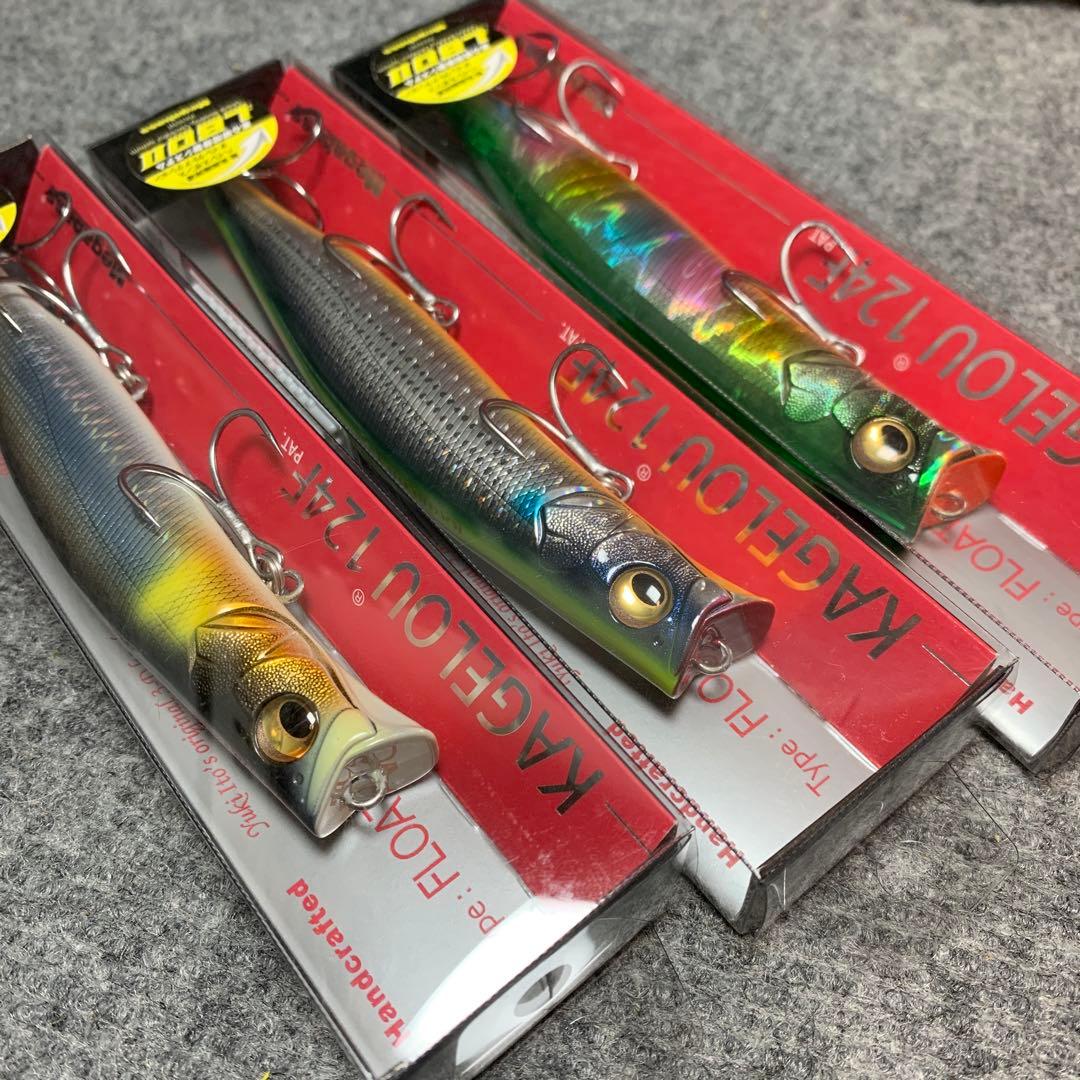 メガバス　カゲロウ124F 3点セット