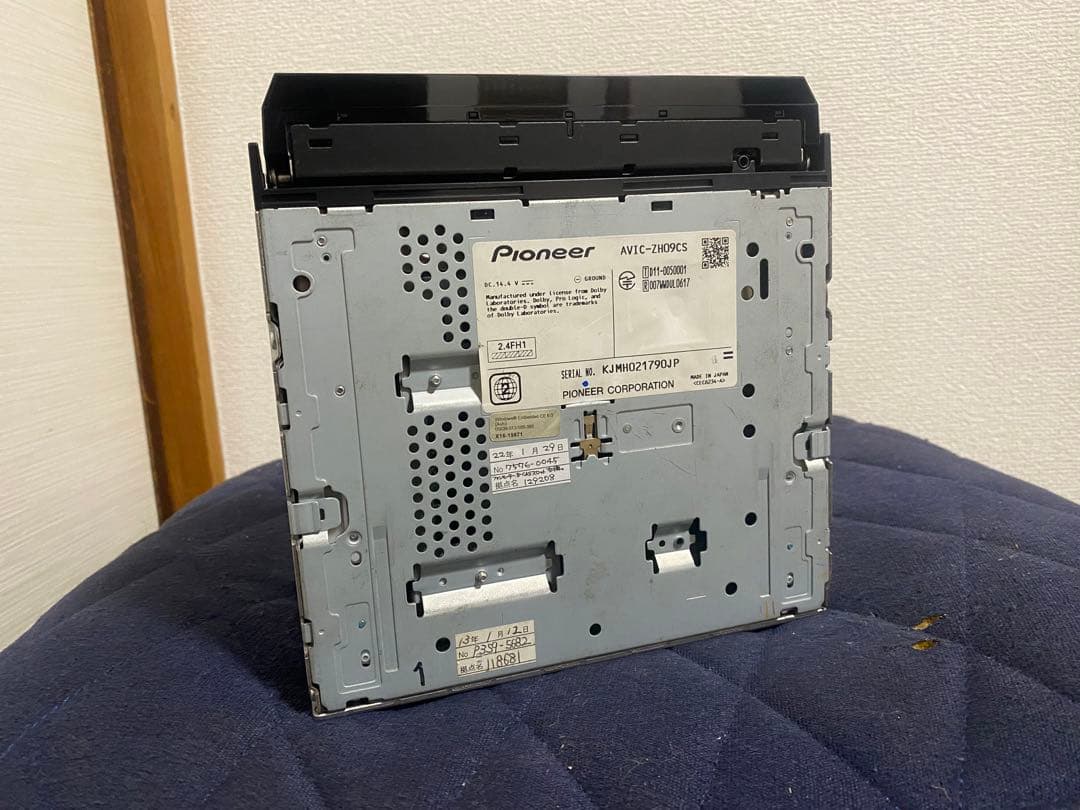 カーナビ carrozzeria AVIC-ZH09CS