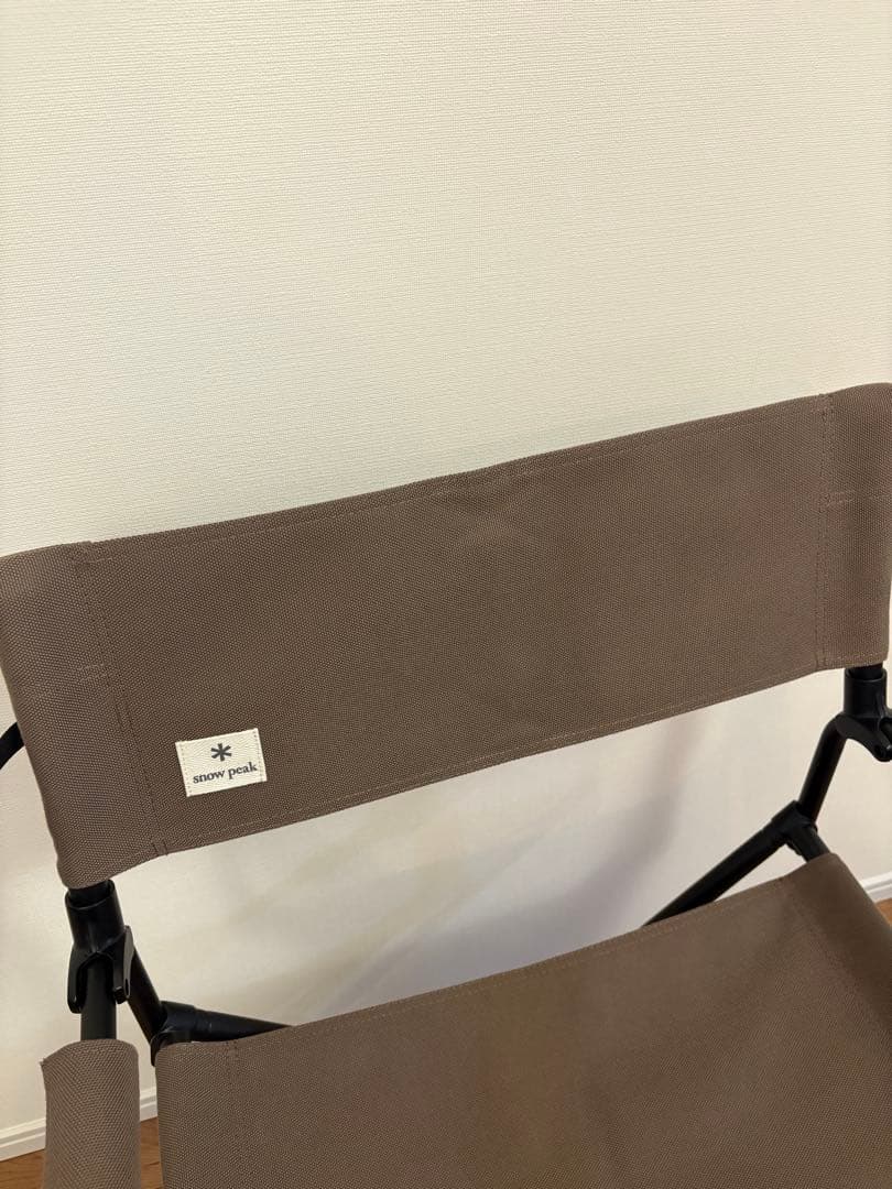  PEAK スノーピーク　FDチェアワイド グレー　2個セット