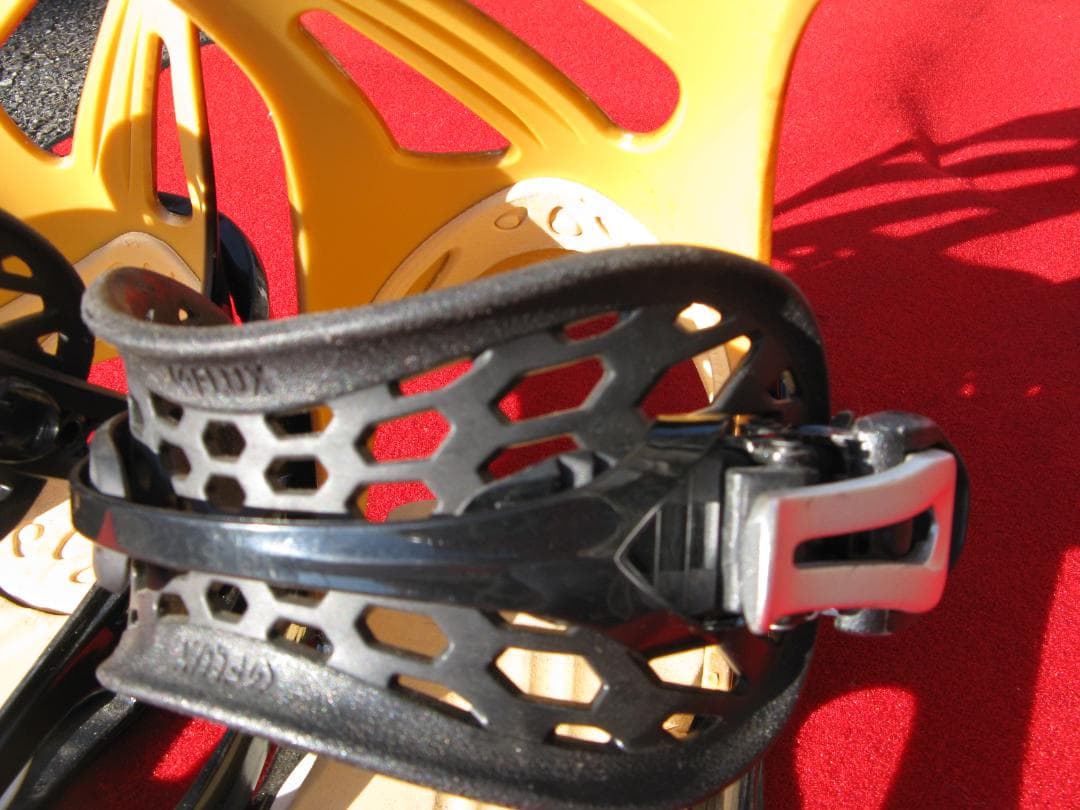 ★FLUX DS LTD ビンディング ブラック/オレンジ　M-L　フラックス