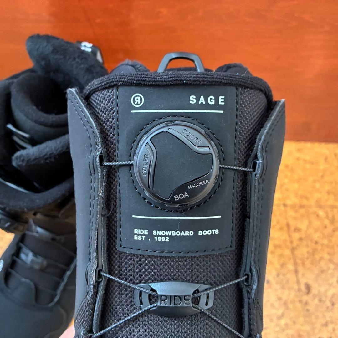RIDE SAGE 2026 BOA スノーボードブーツ 24.5cm