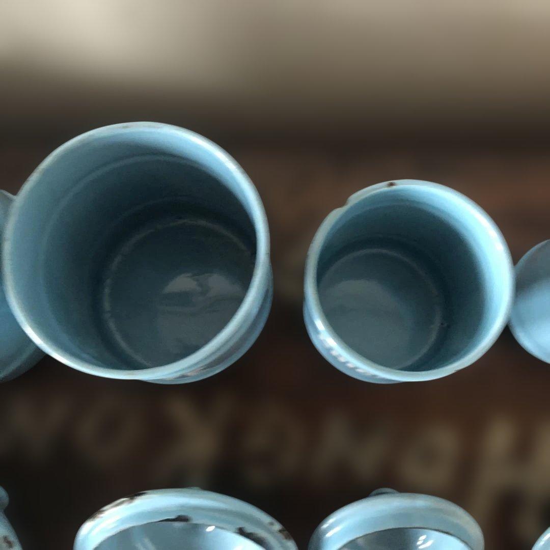 アンティーク　ホーローキャニスター 5個セット+1