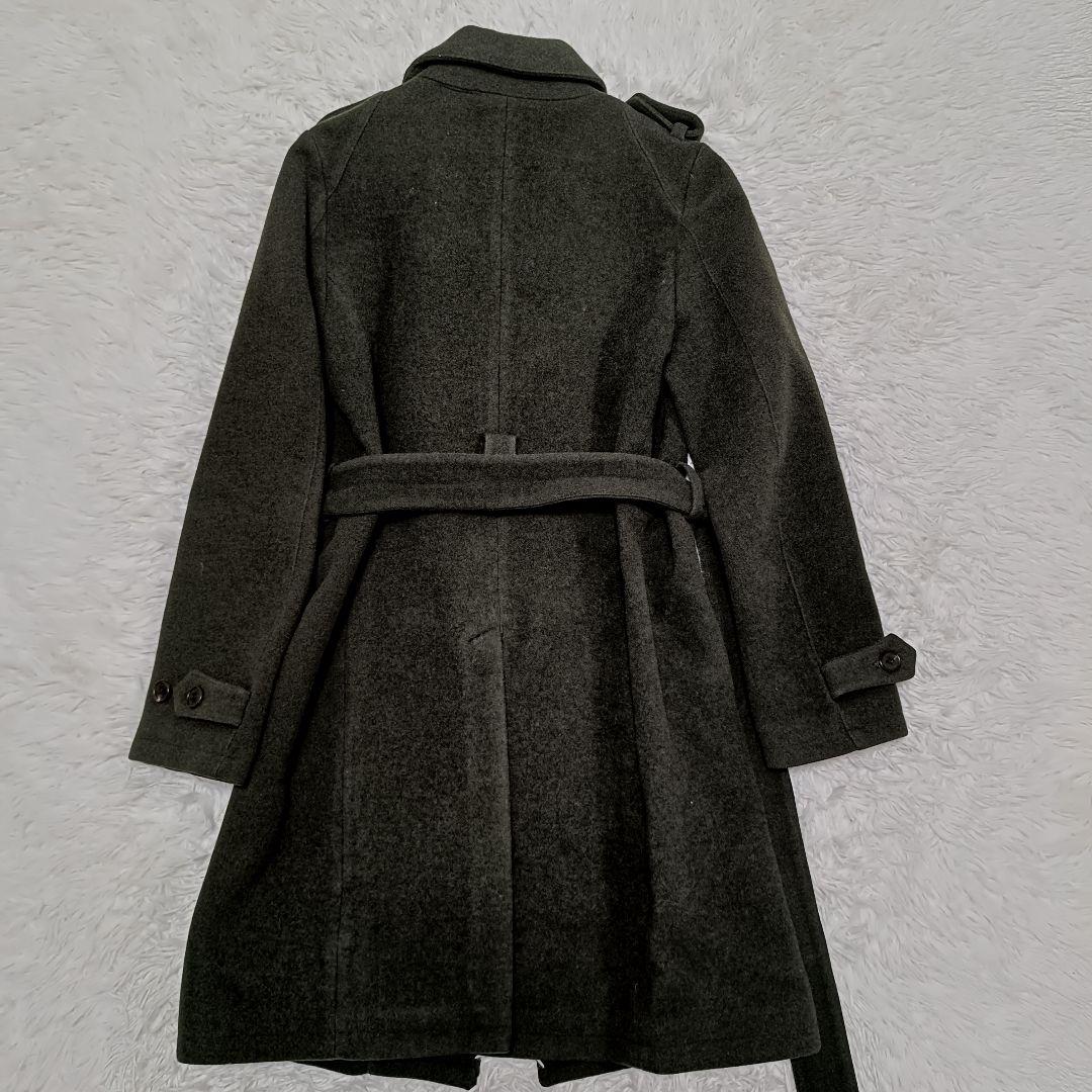 merph メルフ　ウール　チェスターコート　カーキ　サイズⅡ　メンズ