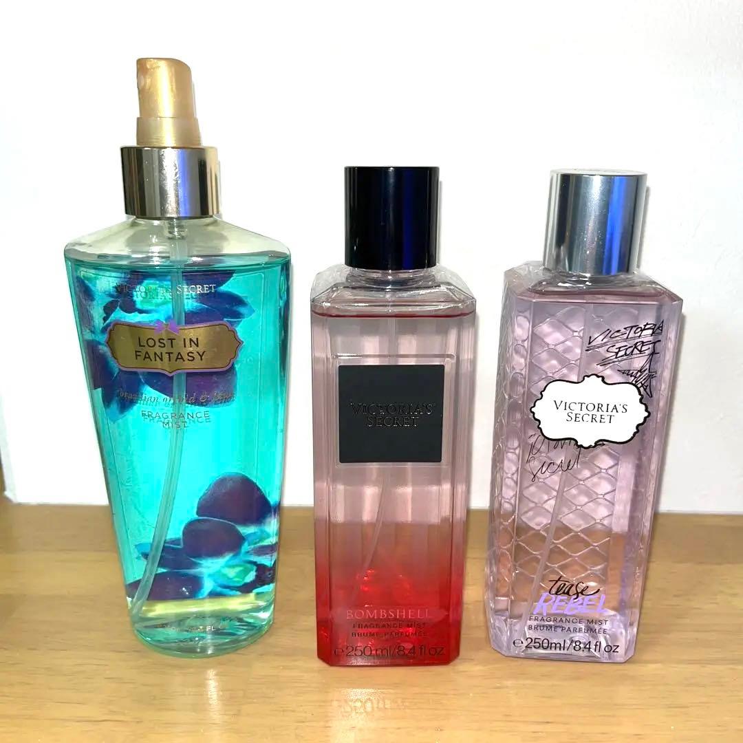 ビクトリアシークレット ボディミスト3本 - メルカリ