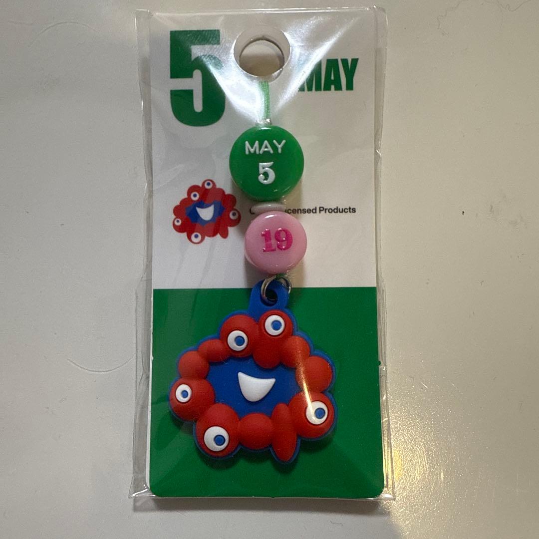 新品未使用】関西万博 ミャクミャク バースデーストラップ 誕生日5月19