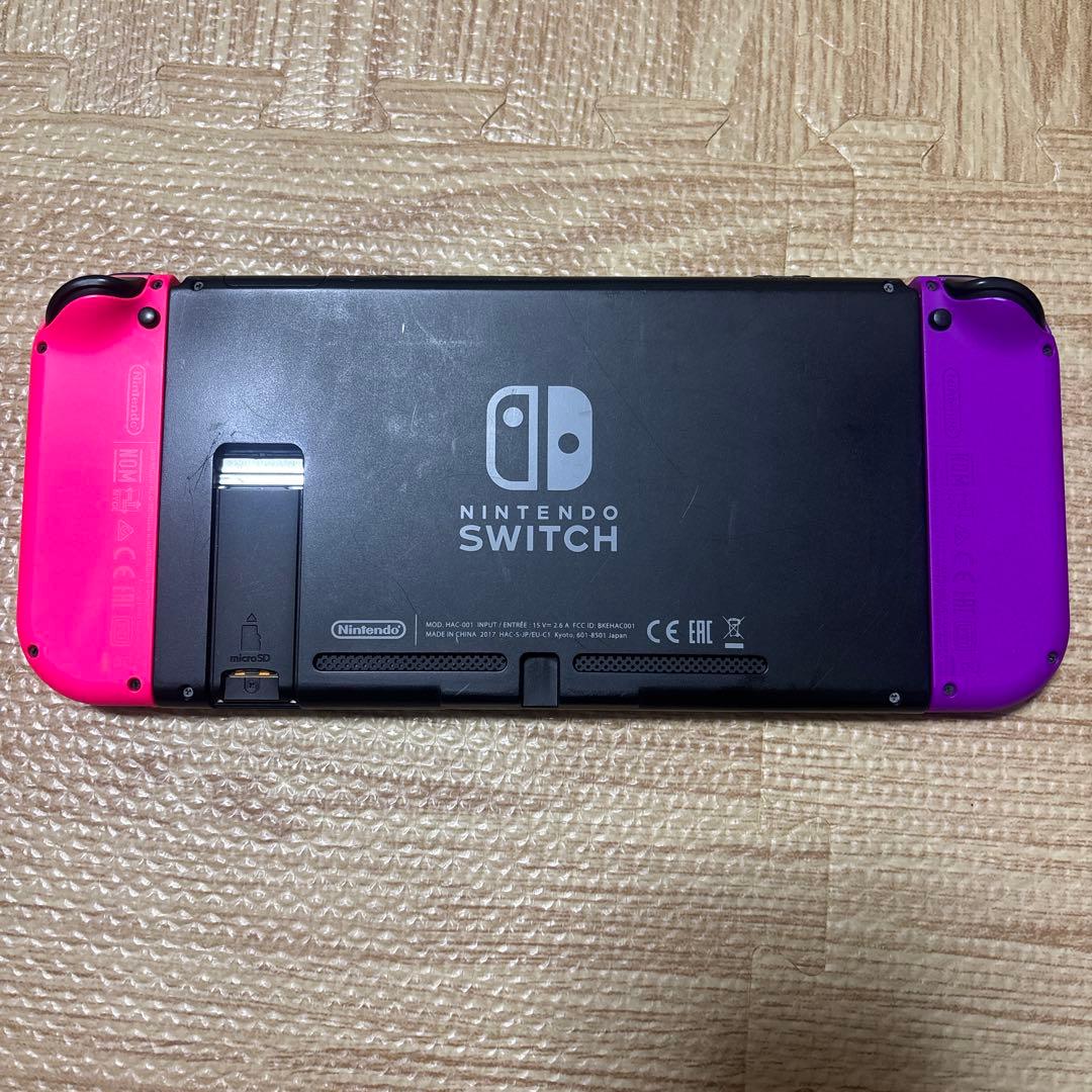 任天堂 Switch本体 ピンクと紫のJoy-Con ゲーム