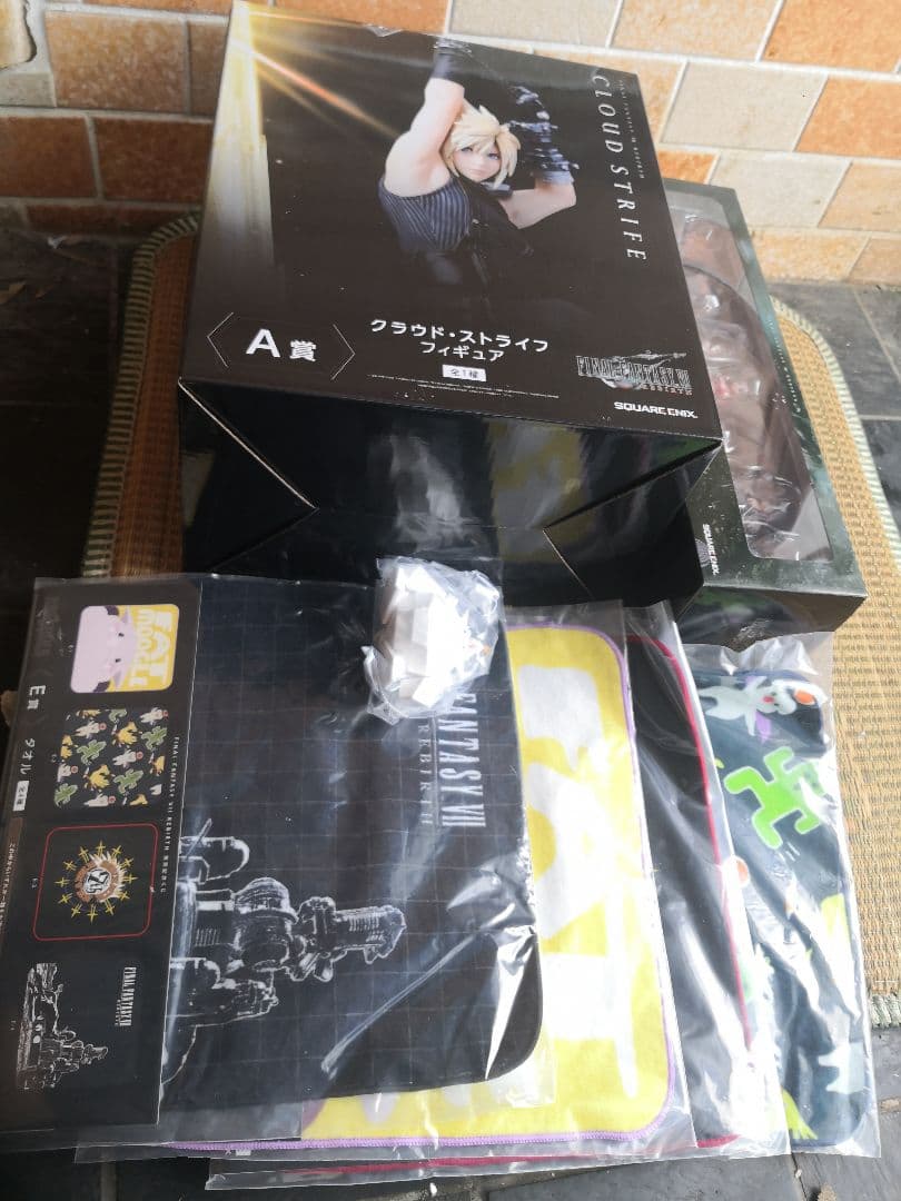 ファイナルファンタジー7　一番くじ　A賞　D賞+ケット・シー&タオル4種 FINAL FANTASY VII REBIRTH 発売記念くじ」3月2日発売のお知らせ