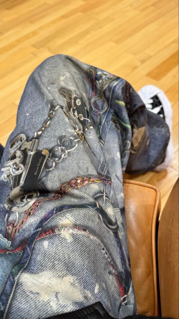 Acne Studios 1981mトロンプルイユ デニム 46サイズ