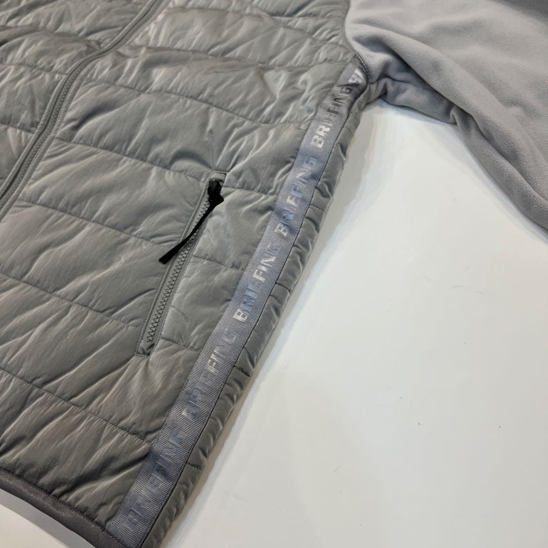 新品　BRIEFING　CE LIMONTA PADDED PARKA グレーM