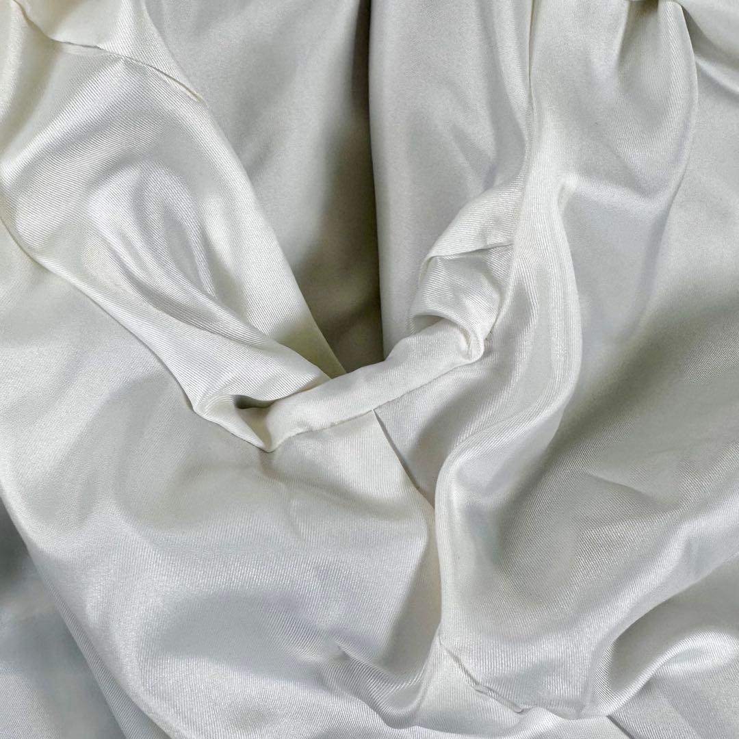 美品✨ ダイアグラム ウールビーバーチェックコート ストール付 36 ミドル丈