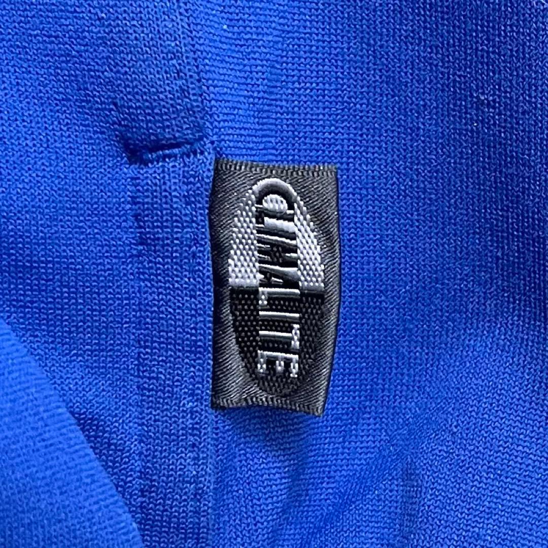 【美品‼️】 90s adidasトラックジャケット あのちゃん L 青 黒 古着