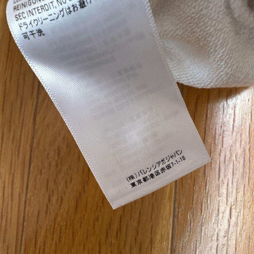 バレンシアガ　ロゴスウェット