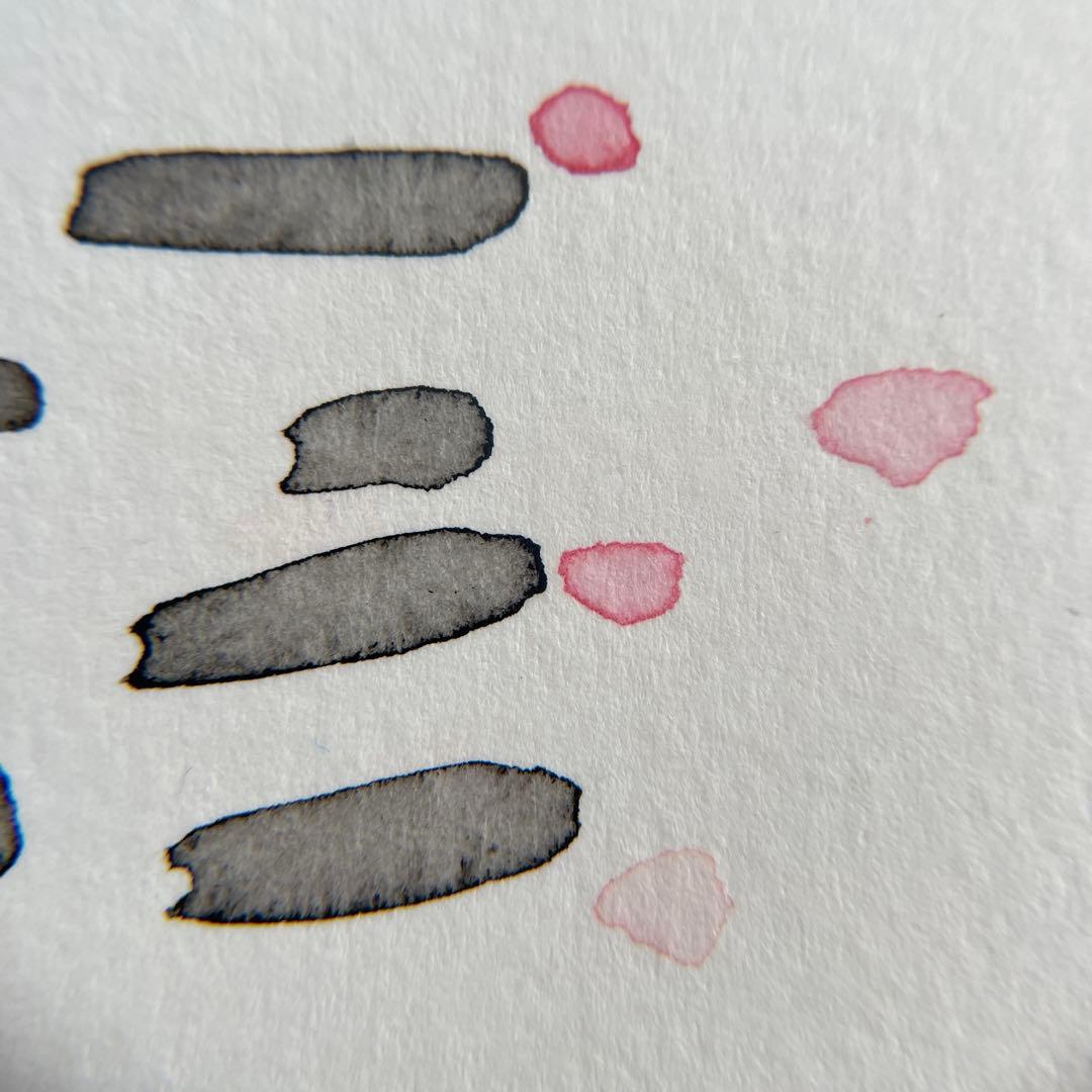 【和モダン】墨と水彩『こい』原画｜14×18.2cm｜静かな余白の絵