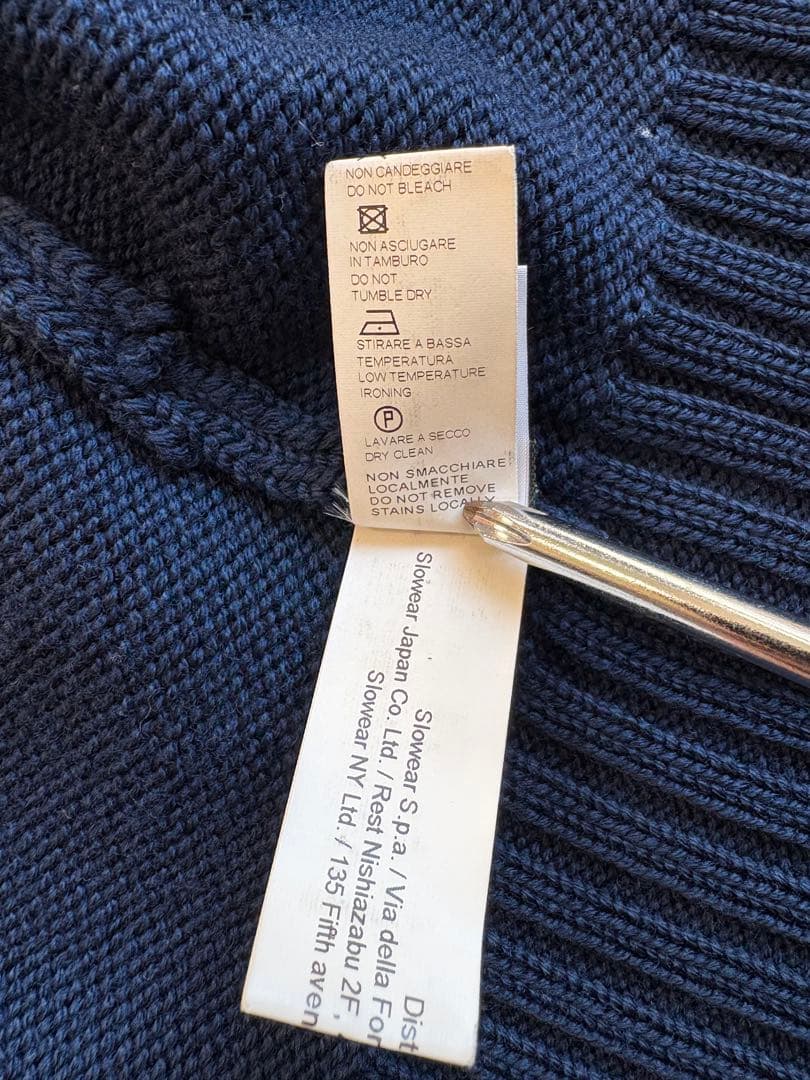 ZANONE CHIOTO ザノーネ キョート 44ネイビー