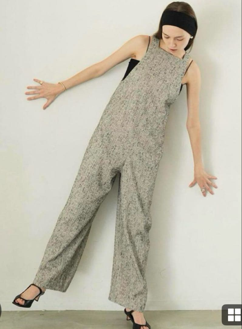 サロペット・オーバーオール・オールインワン CLANE COCOON SALOPETTE PANTS