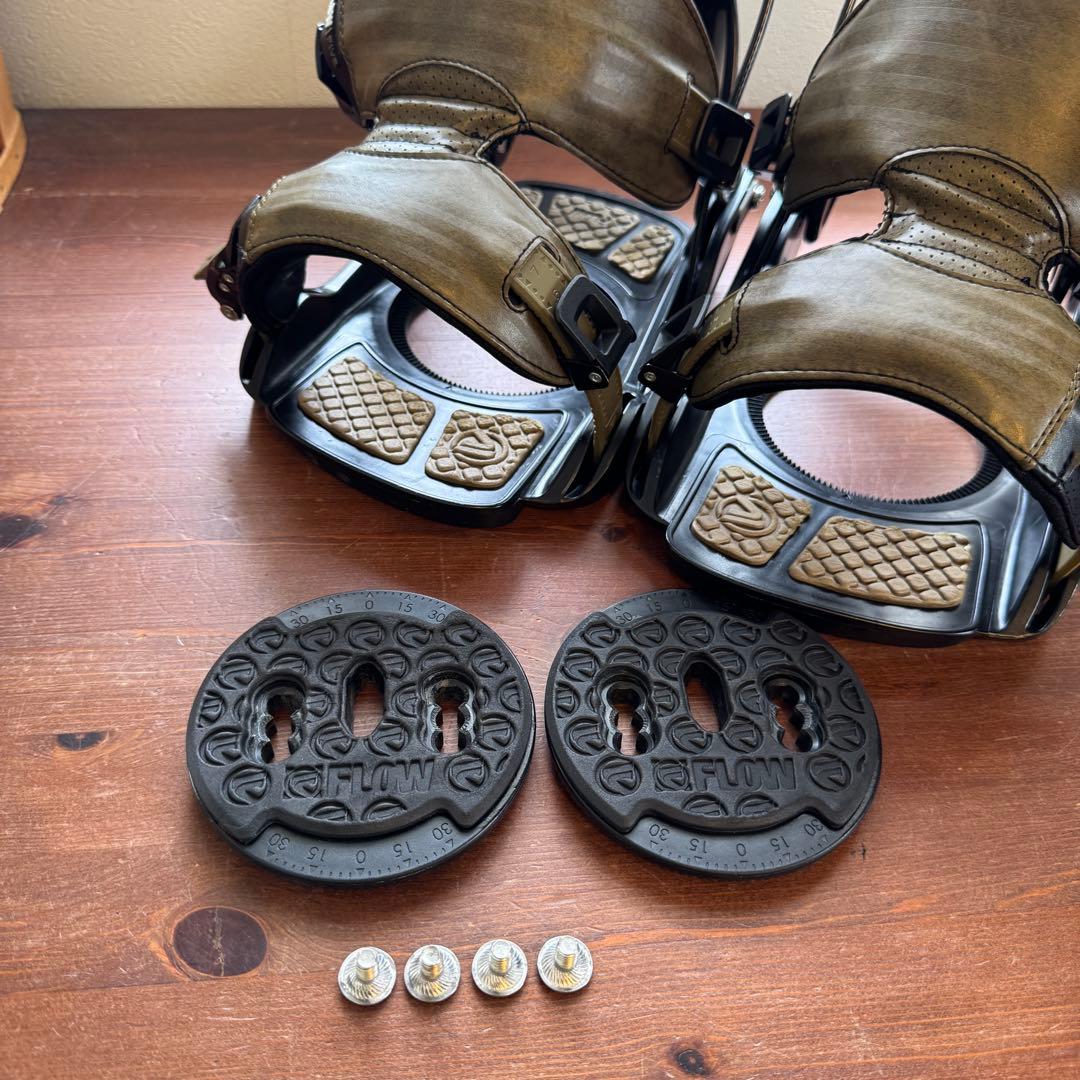 FLOW FIVE Lサイズ　スノーボード ビンディング フロー