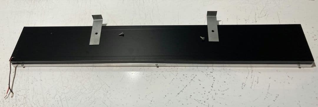 ワンマンアンドン816カーテンレール挟み込み取り付け仕様