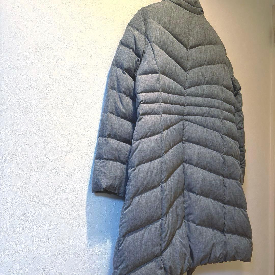 レリアン　ダウンコート　グレー￼ 現行タグ　大きいサイズ　13➕　未使用　訳あり