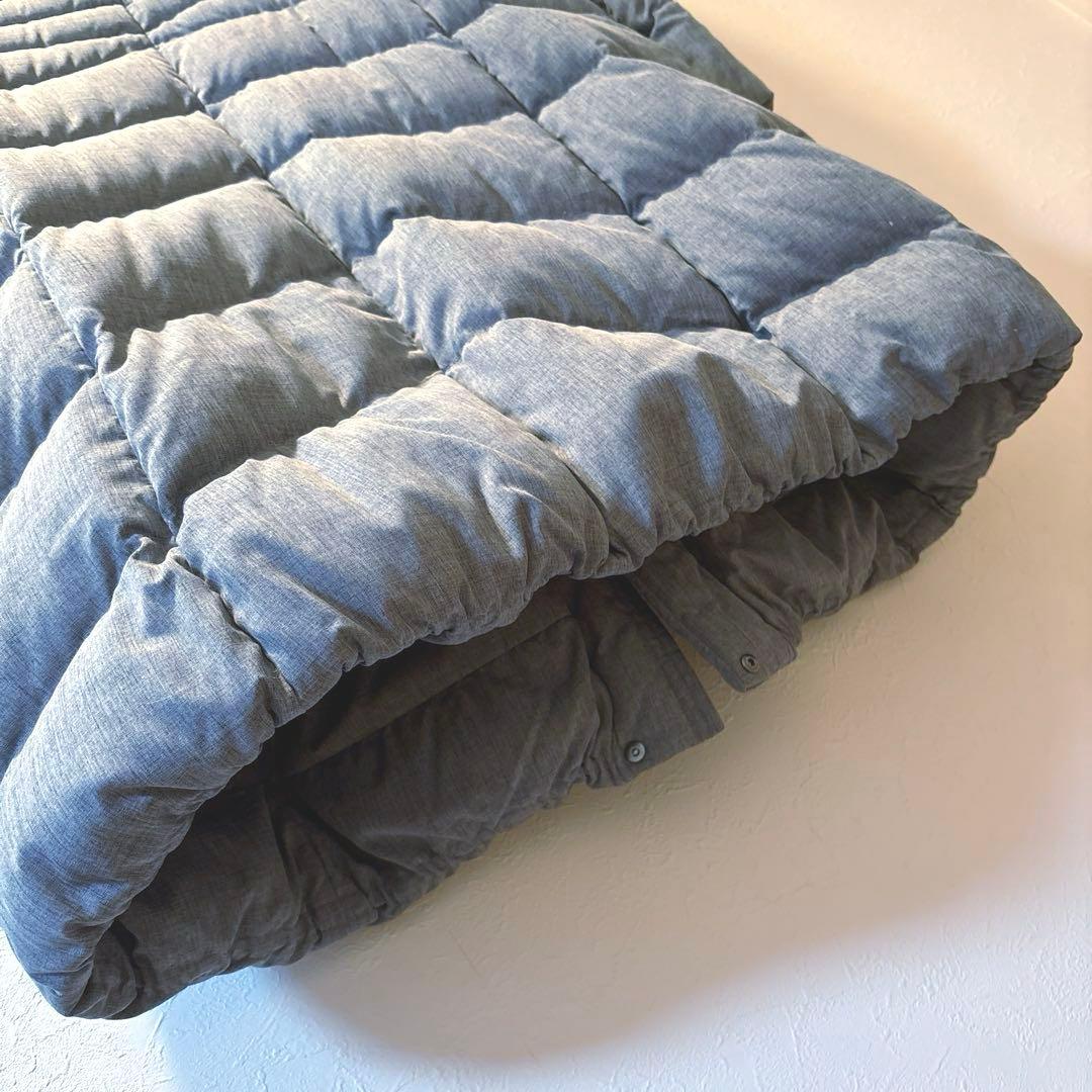 レリアン　ダウンコート　グレー￼ 現行タグ　大きいサイズ　13➕　未使用　訳あり