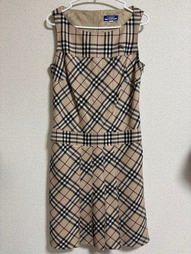 BURBERRY BLUE LABEL チェック柄ワンピース 38