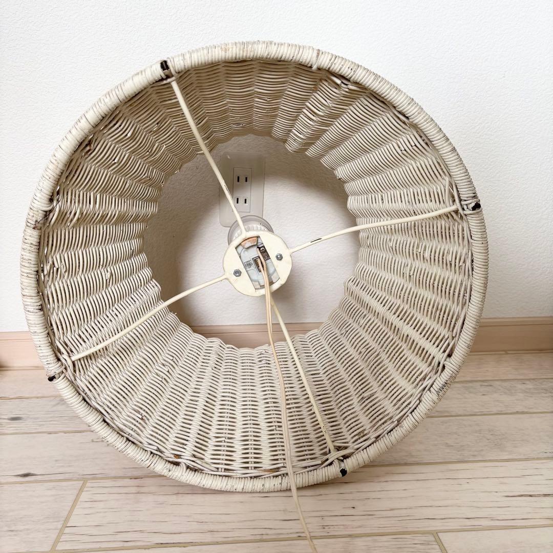 《SALE価格》シェル ラタンテーブル　希少　アンティーク　サイドテーブル