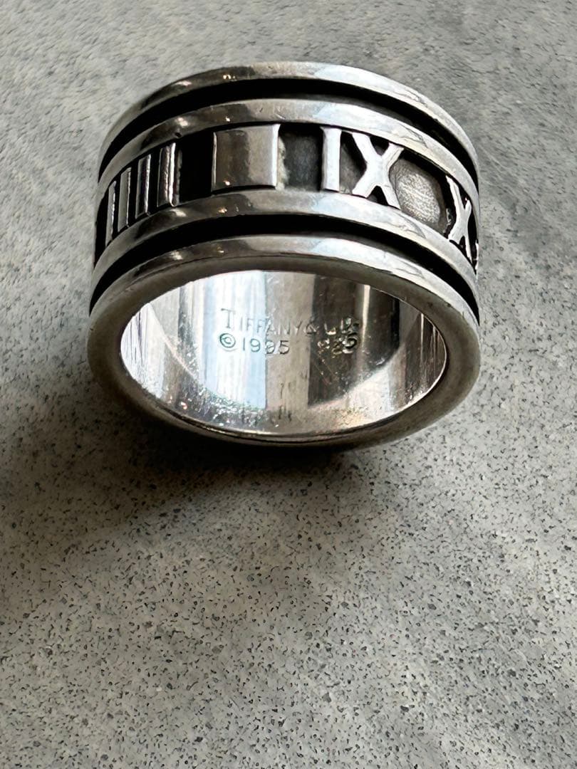 TIFFANY&CO.ティファニー1995 アトラスリング シルバー925 - メルカリ
