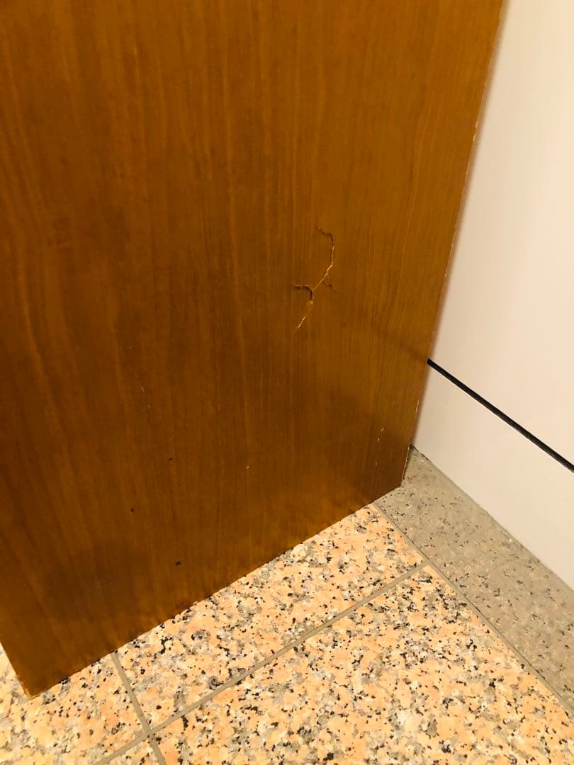 コイズミ家具　木製キッチン収納ユニット　キッチンワゴン　米びつ