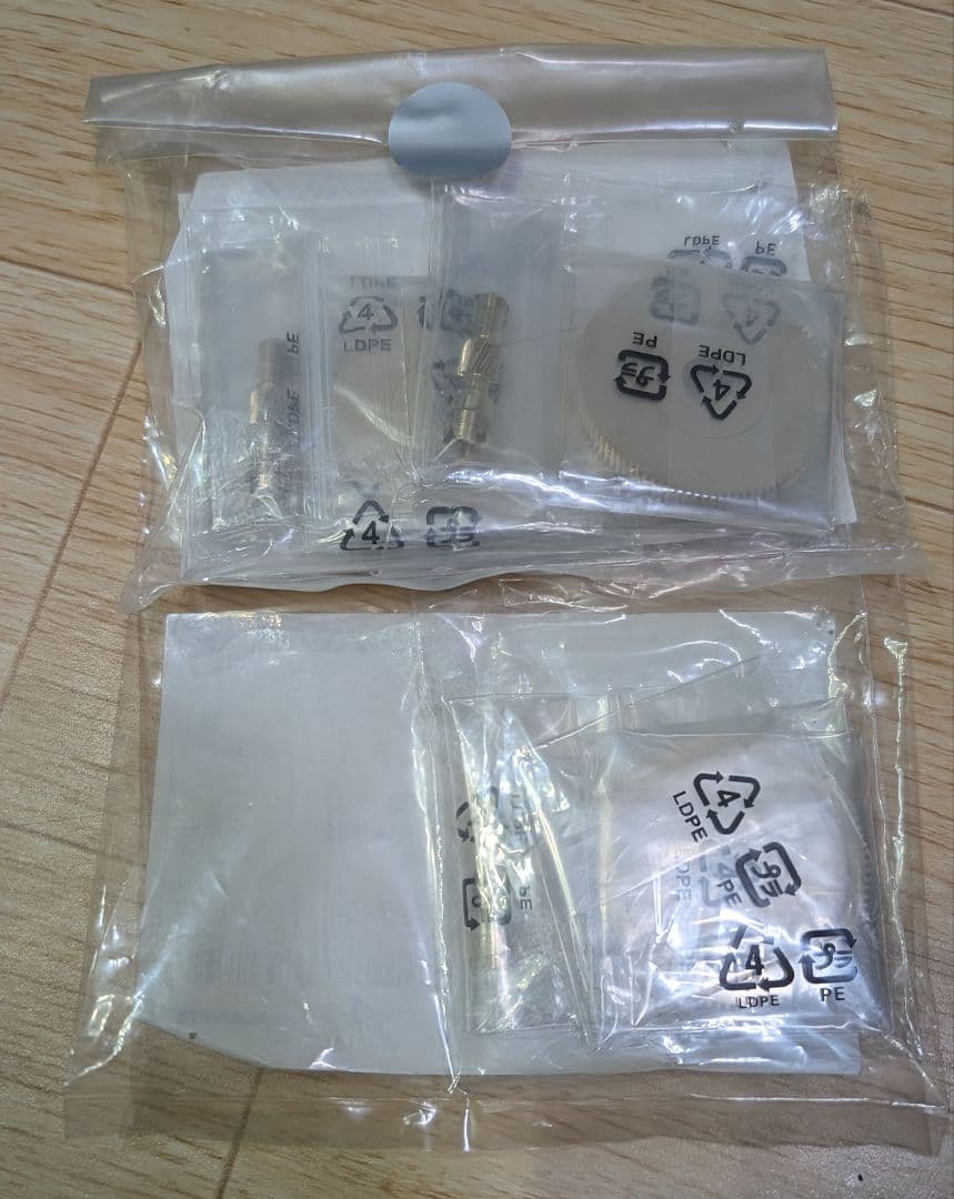 期間限定　18ジリオン　新品XHギアセット3個　1516HLCスプール　パーツ付