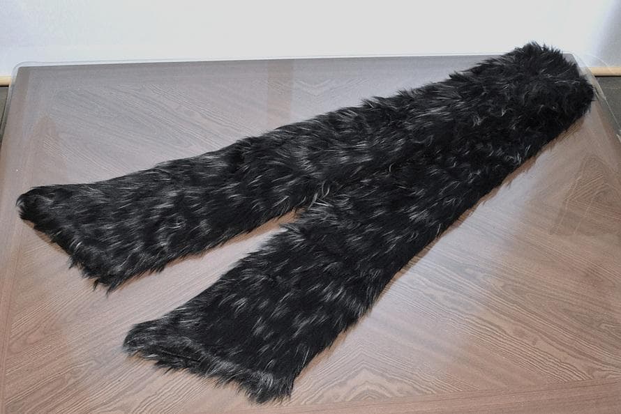 SULVAM サルバム エコファー ロングマフラー 希少