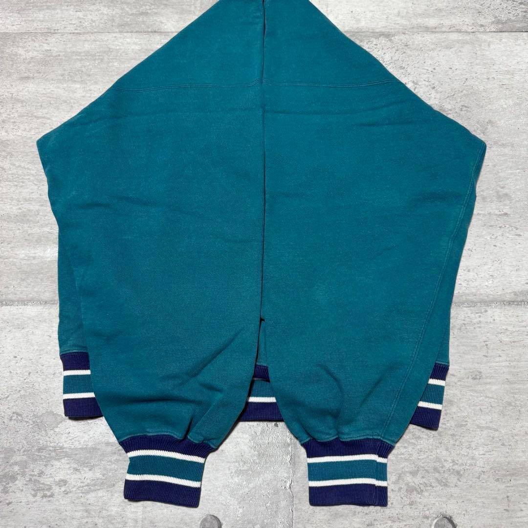 90s USA製 champion リバースウィーブ エメラルドグリーン XXL