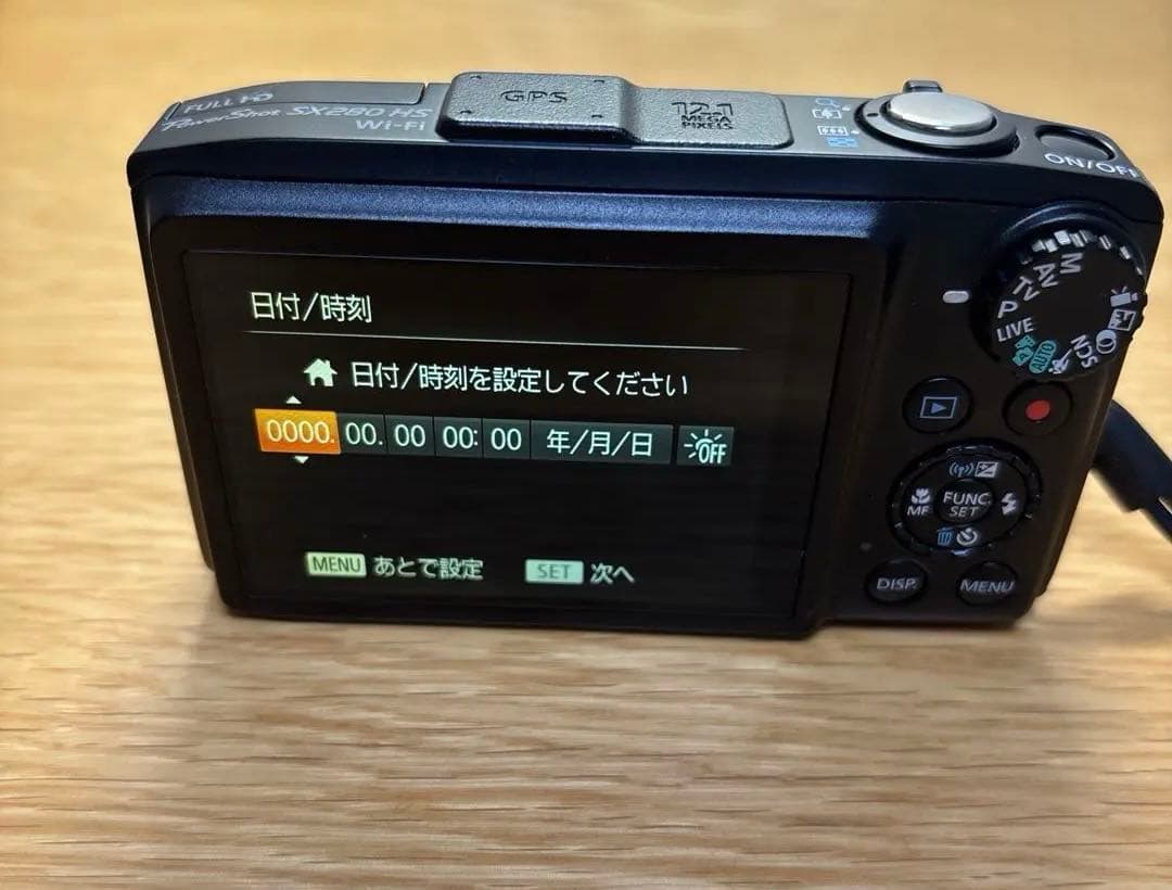 ※ジャンク品扱い　CANON PowerShot SX280HS デジタルカメラ