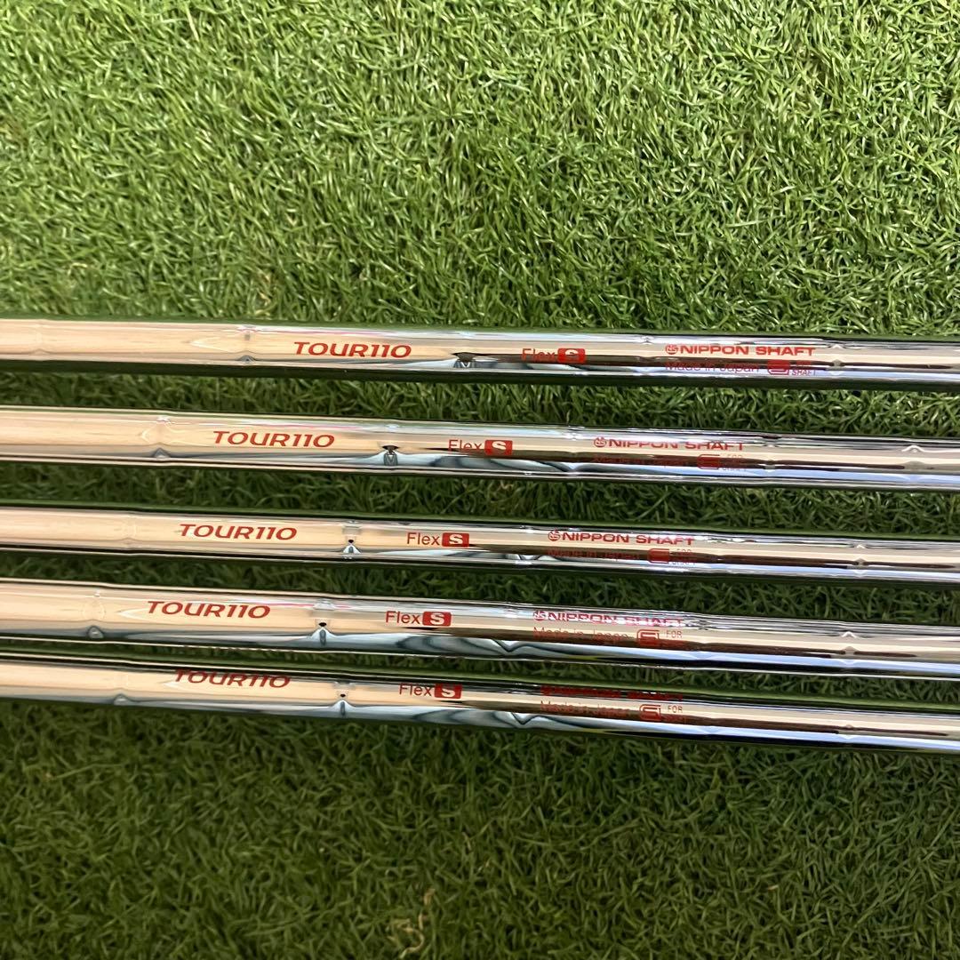 【新品・限定】スリクソン ZXi7 ブラッククロム2024 アイアン5本セット