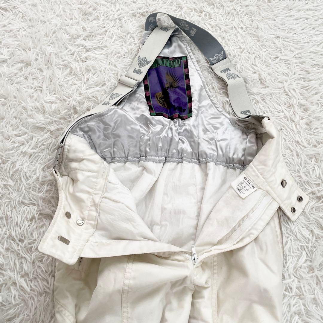 良品 キリー アシックス製 ヴィンテージスキーウェア 上下セット 昭和