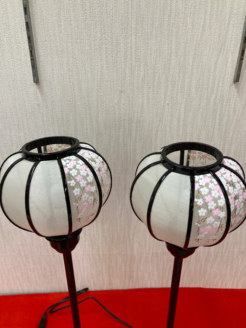 BO9 木製高級雪洞高さ66㎝位雛道具雪洞親王飾り雛灯り