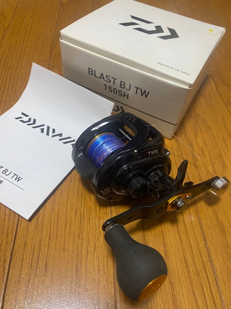 DAIWA ブラスト BJ TW 150SH ダイワ ブラスト BJ TW 150SH (右ハンドル) / ベイトリール