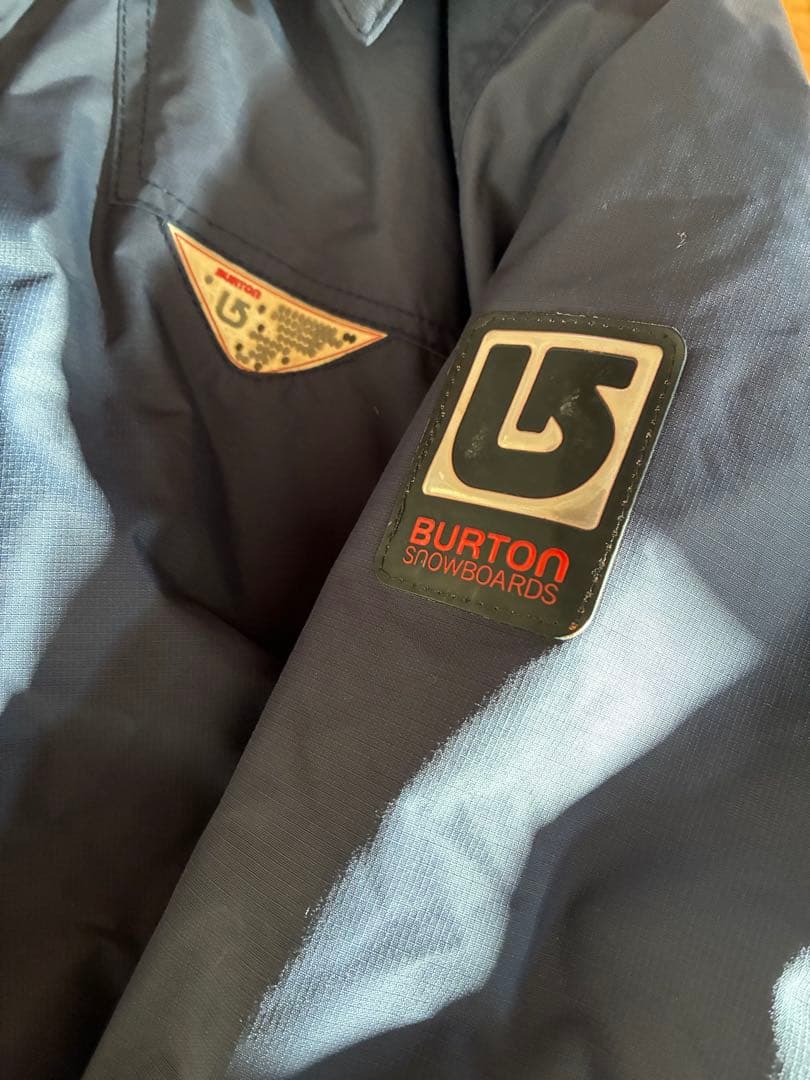 BURTON スノーボード用アウター ダウン⭐︎ネイビー　極暖⭐︎美品