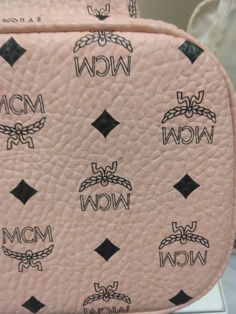 MCM　リュック　ソフトピンク　Small
