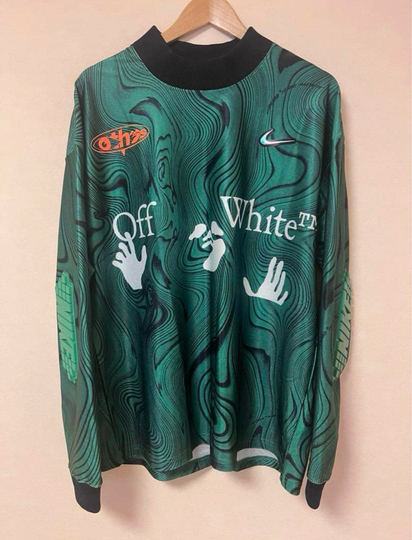 【XL】ナイキ x Off-White オールオーバープリントユニフォーム