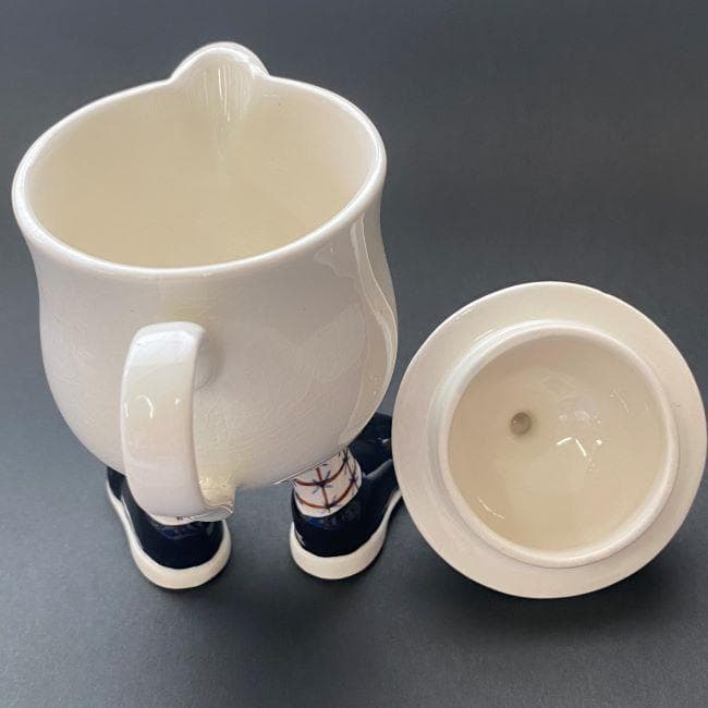 Y 美品 カールトンウェア マグカップ ミルクジャグ ウォーキング アンティーク