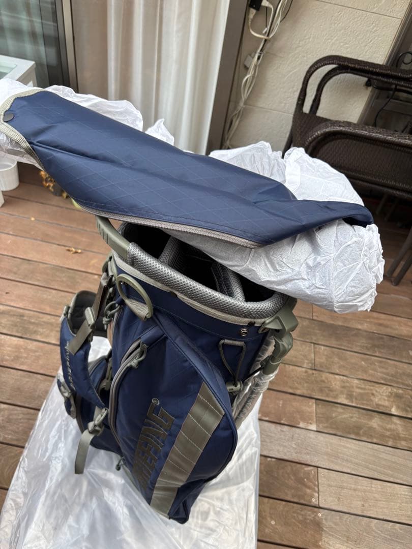 ブリーフィングキャディーバッグ ネイビー 仕切りの数 5 重量 3.1 Kg