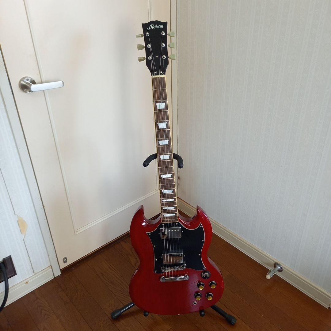 『比較的美品』Maison SG メイソン　ソリッドエレキギター