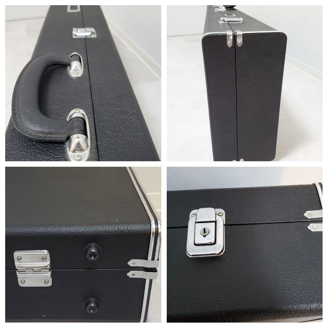 【レザーハードケース】細棹三味線 長唄 花梨 天然皮 正寸 撥 駒 セット 中棹