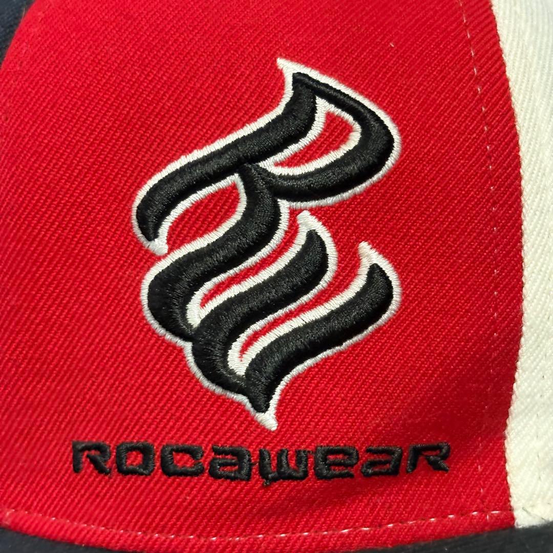 00s ROCAWEAR ロカウェア クレイジーパターン bboy キャップ