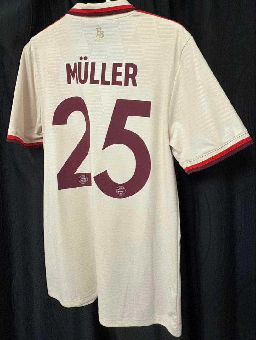 FCバイエルンミュンヘン ミュラー 24-25 サードユニフォーム バイエルン・ミュンヘン 24/25 公式ユニフォーム サード UEFA