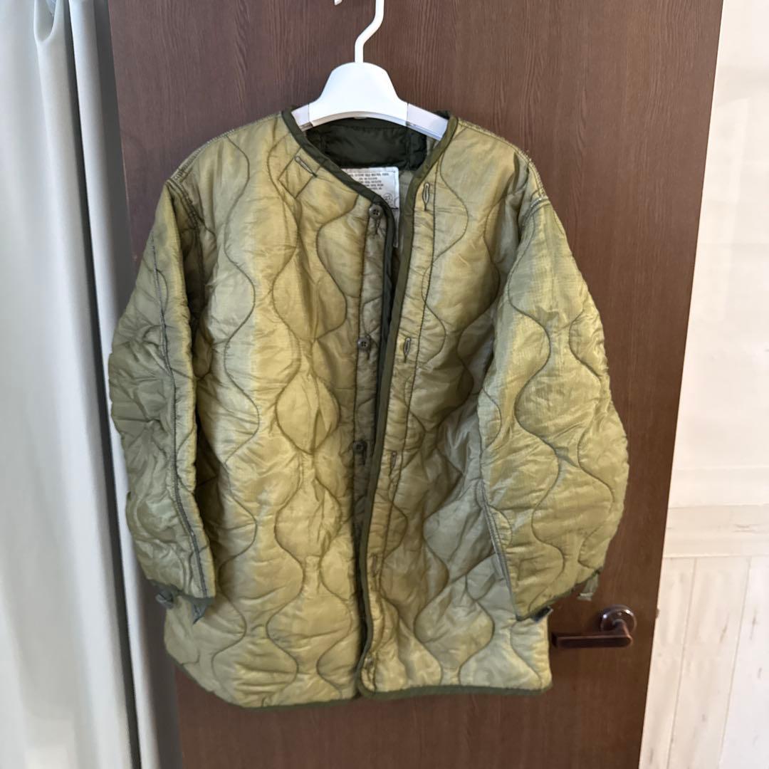 70's デッドストック　XS m-65 m65 ライナー 米軍実物 ボタン付