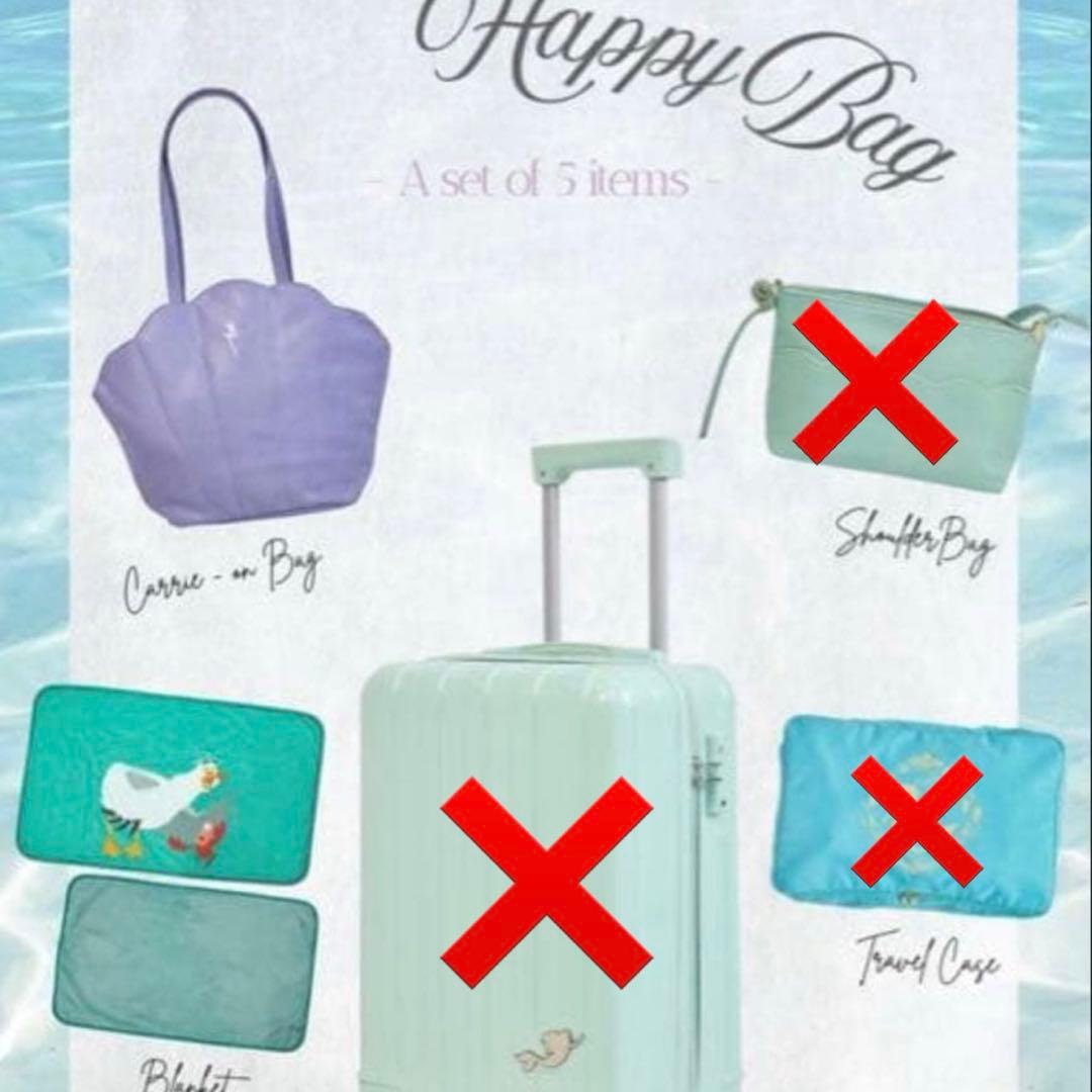 ちはるさんコラボ アリエル キャリーケースセット しまむら