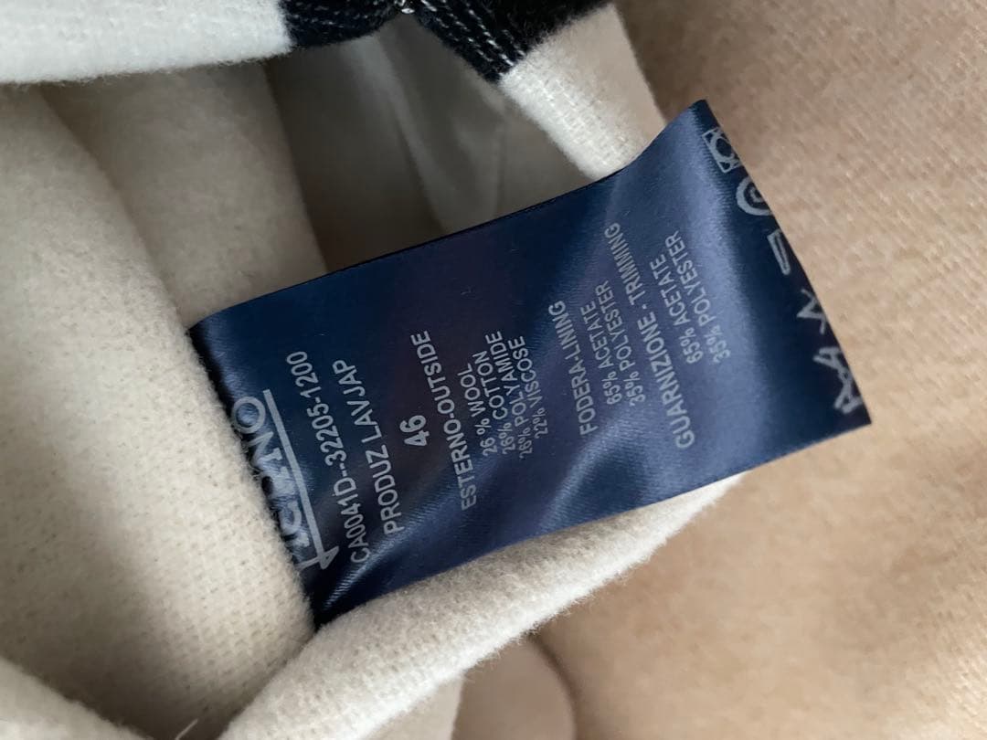 HERNO ヘルノ　コート　46 L L 大きいサイズ　aoi