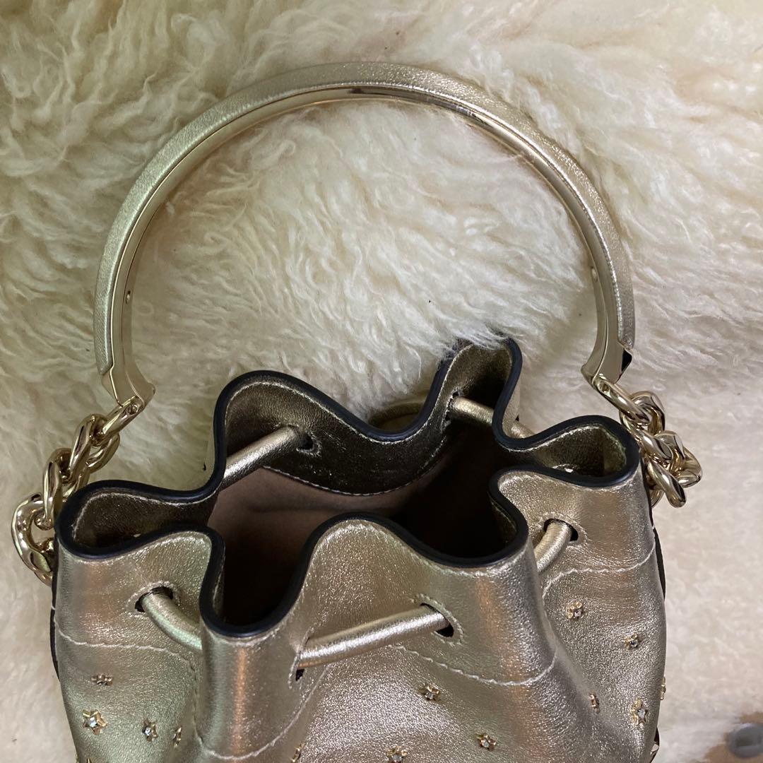 ゲリラセール美品✨JIMMY CHOO ジミーチュウ ボンボン ショルダーバッグ