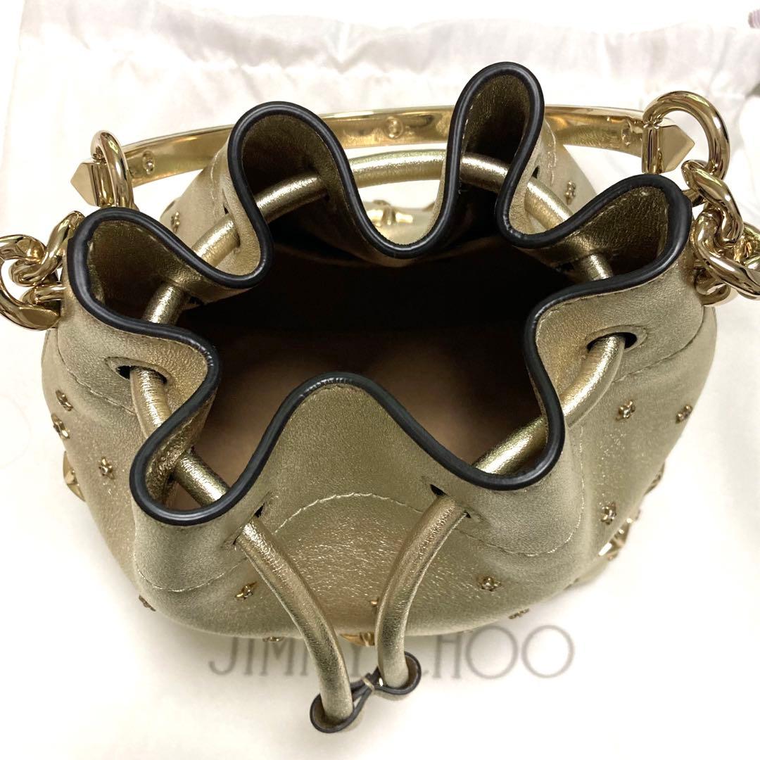 ゲリラセール美品✨JIMMY CHOO ジミーチュウ ボンボン ショルダーバッグ