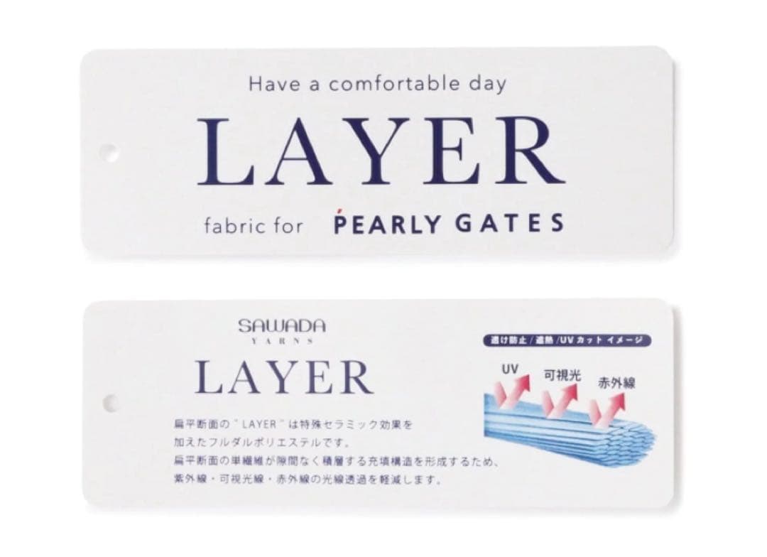 パーリーゲイツ　クルーネックセーター　サイズ5